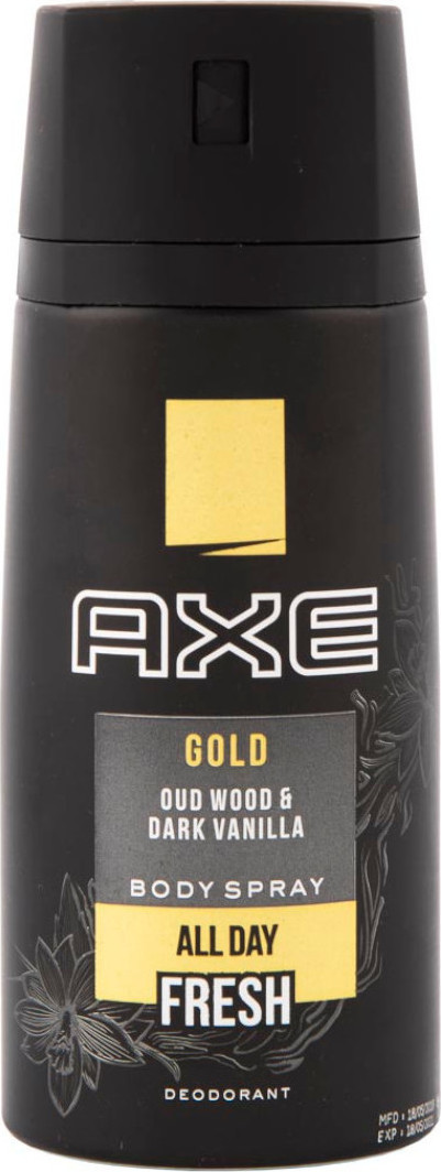 Axe Gold All Day Fresh Oud Wood & Dark Vanilla Ανδρικό Αποσμητικό
