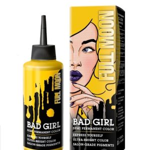 Κρέμα Μαλλιών με Χρώμα - Full Moon (κίτρινο) BAD GIRL