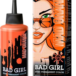 Κρέμα Μαλλιών με Χρώμα - Mad Orange (neon πορτοκαλί) BAD GIRL