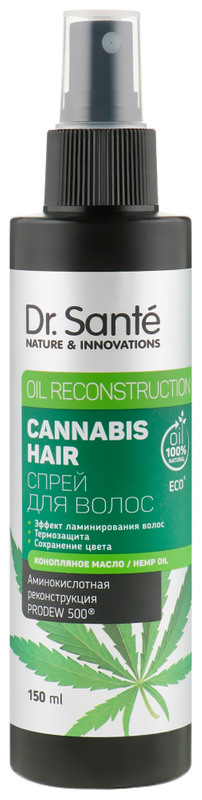 Σπρέι για τα Μαλλιά με Έλαιο Κάνναβης Cannabis Hair