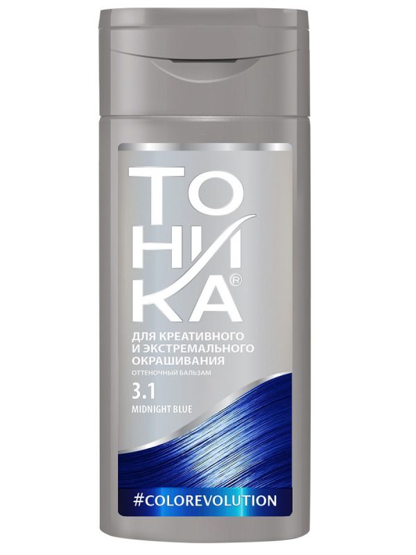Κρέμα Μαλλιών με Χρώμα Μπλε TONIKA