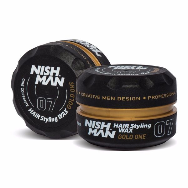 Κερί Μαλλιών για Styling Gold One #7 Nish Man